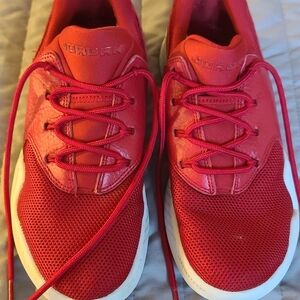 Jordan Vibrant Red Athletic Shoes